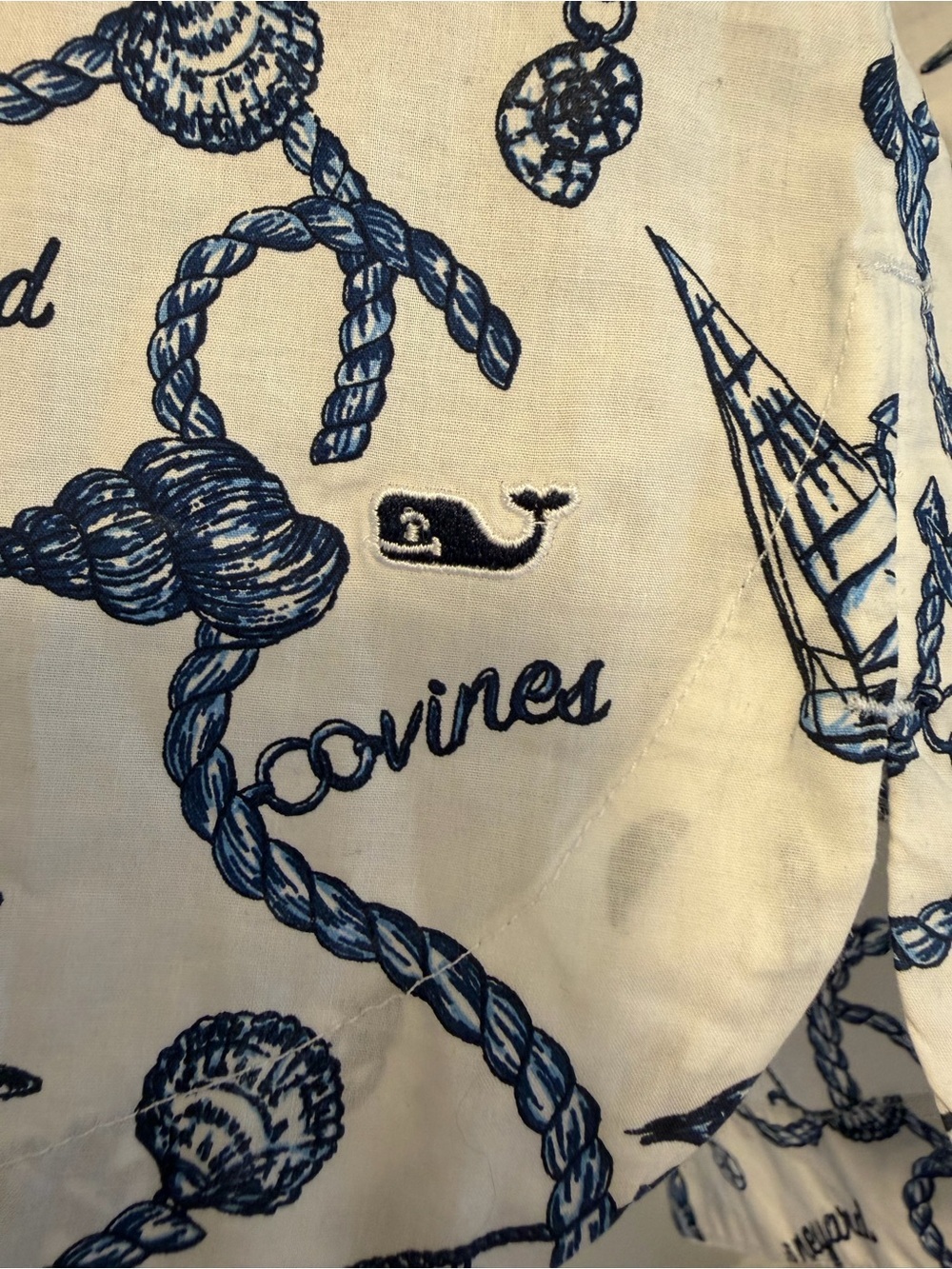 Vineyard Vines Women's Rope Toile Lucaya Tunic  Size Medium - Picture 5 of 7
